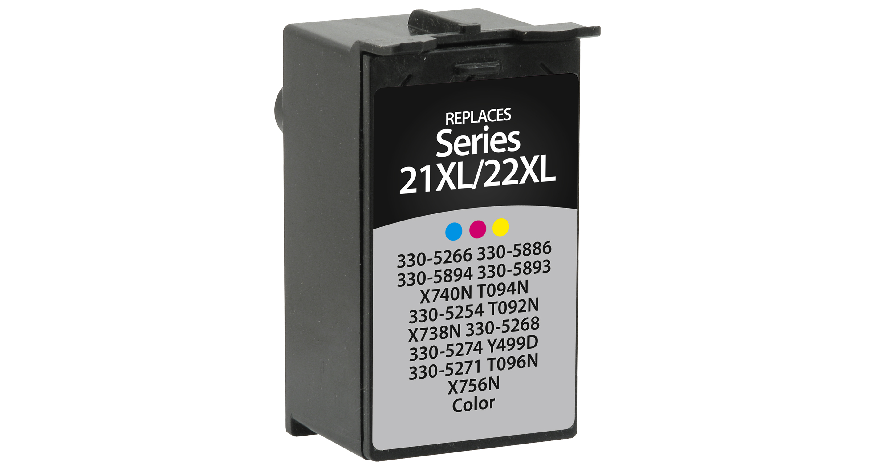 Dell Series 21XL/22XL Tri-Color High Yield Ink Cartridge