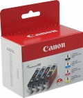 Canon CLI-8 Black and CLI-8 Color (Cyan, Magenta, Yellow) Ink Tanks, Combo Pack