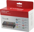 Canon CLI-8 Black and CLI-8 Color (Cyan, Photo Cyan, Magenta, Photo Magenta, Yellow, Red, Green) Ink Tanks, Combo Pack