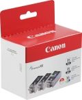 Canon PGI-35 Black and CLI-36 Tri-Color Ink Tanks, 3 Pack (Contains 2 Black Cartridges and 1 Tri-Color Cartridge)