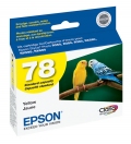 Epson 78 T078420 Yellow Claria High Definition Inkjet Cartridge