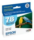 Epson 78 T078520 Light Cyan Claria High Definition Inkjet Cartridge