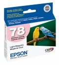 Epson 78 T078620 Light Magenta Claria High Definition Inkjet Cartridge