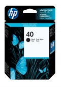 HP 40 Black Ink Cartridge