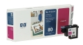 HP 80 Magenta Printhead and Cleaner (Ink Not Included)