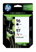 HP 96 Black - HP 97 Tri-Color Ink Cartridge  (Combo Pack)