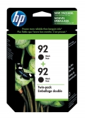 HP 92 Black Ink Cartridge  (Twin Pack)