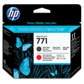 HP 771 Matte Black - Chromatic Red Printhead (Ink Not Included)