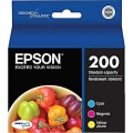 Epson 200 DuraBrite Ultra Standard-Capacity Color Ink Cartridges, 3 Pack